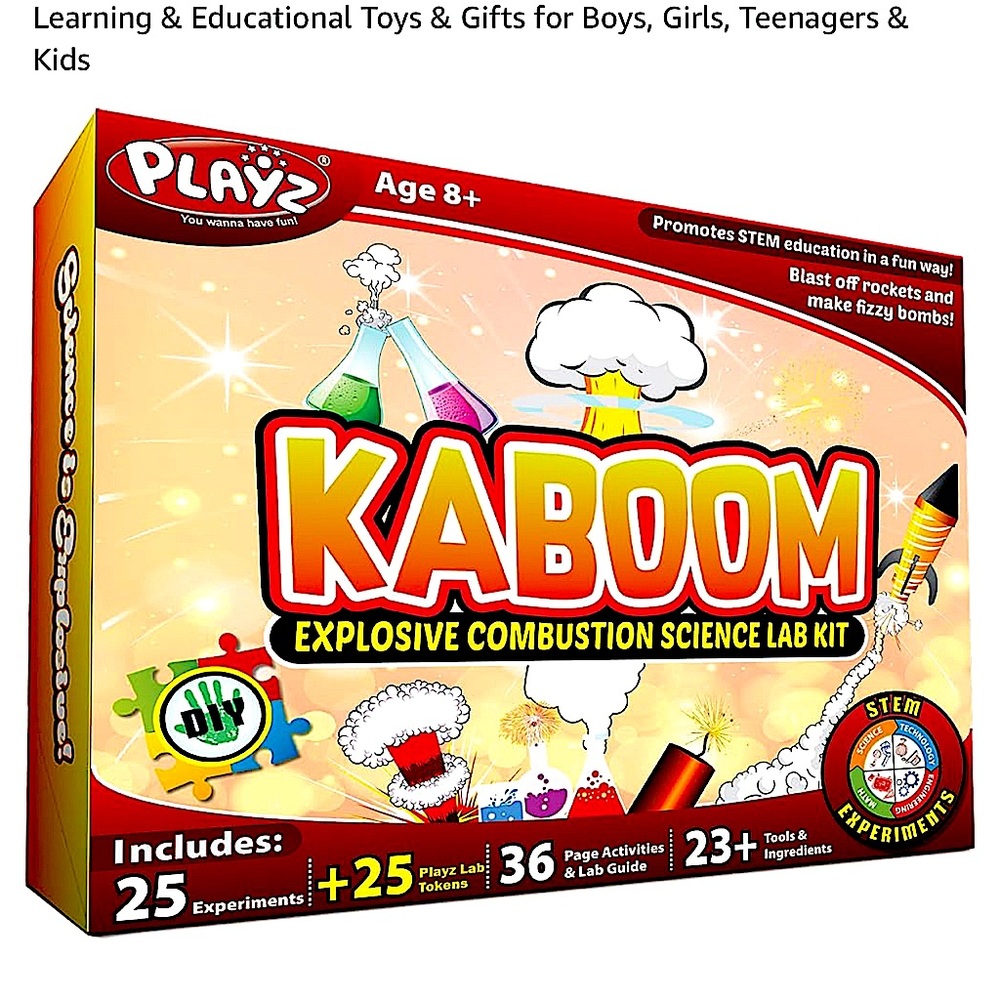 KABOOM Children’s Science Experiment Kit
